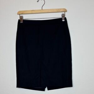 J. Crew No. 2 Black Pencil Skirt